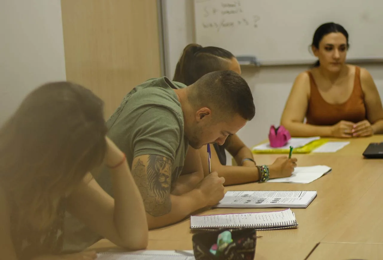 Alumnos en la mejor academia de inglés en Granada